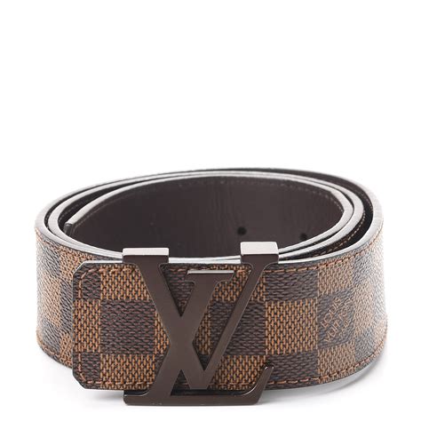 louis vuitton damier ebene belt